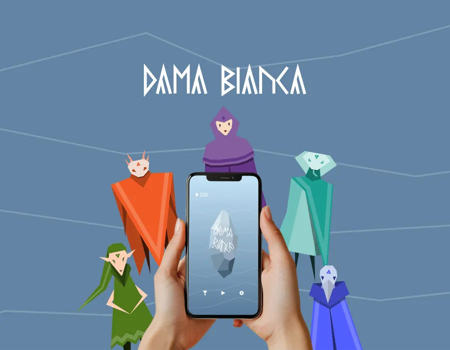 Dama Bianca interface preview
